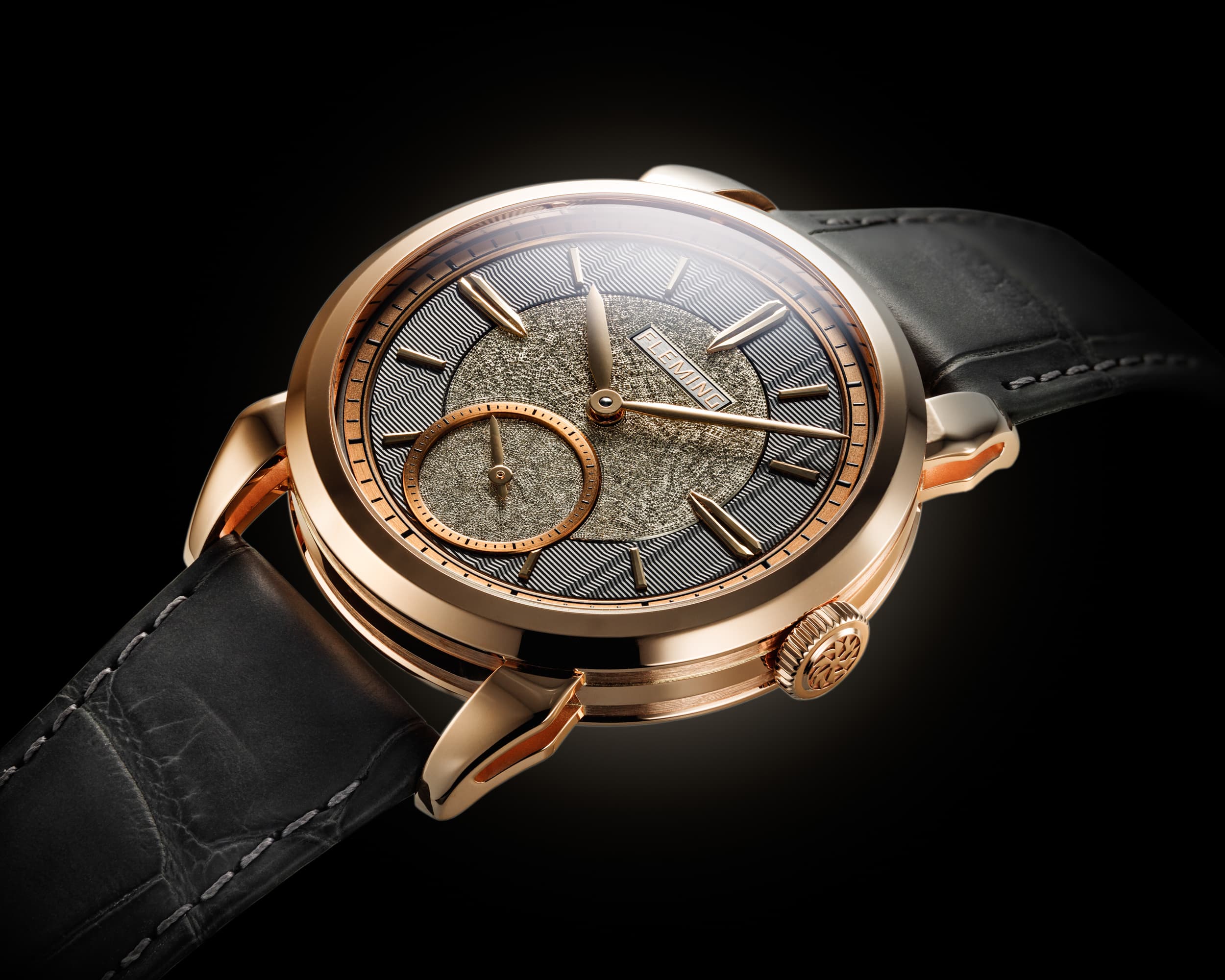 Launch Edition tantalum dial