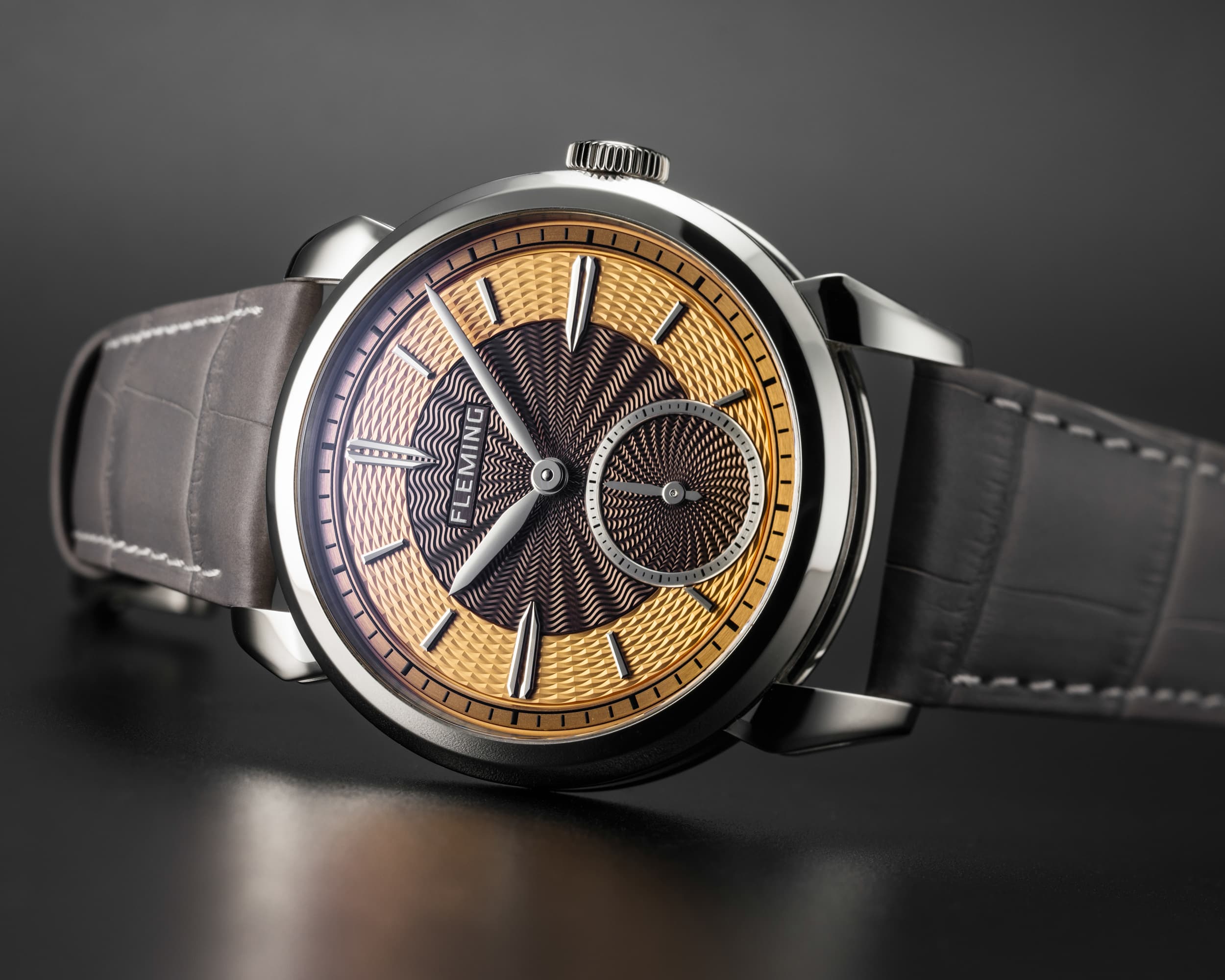 Launch Edition rose gold dial