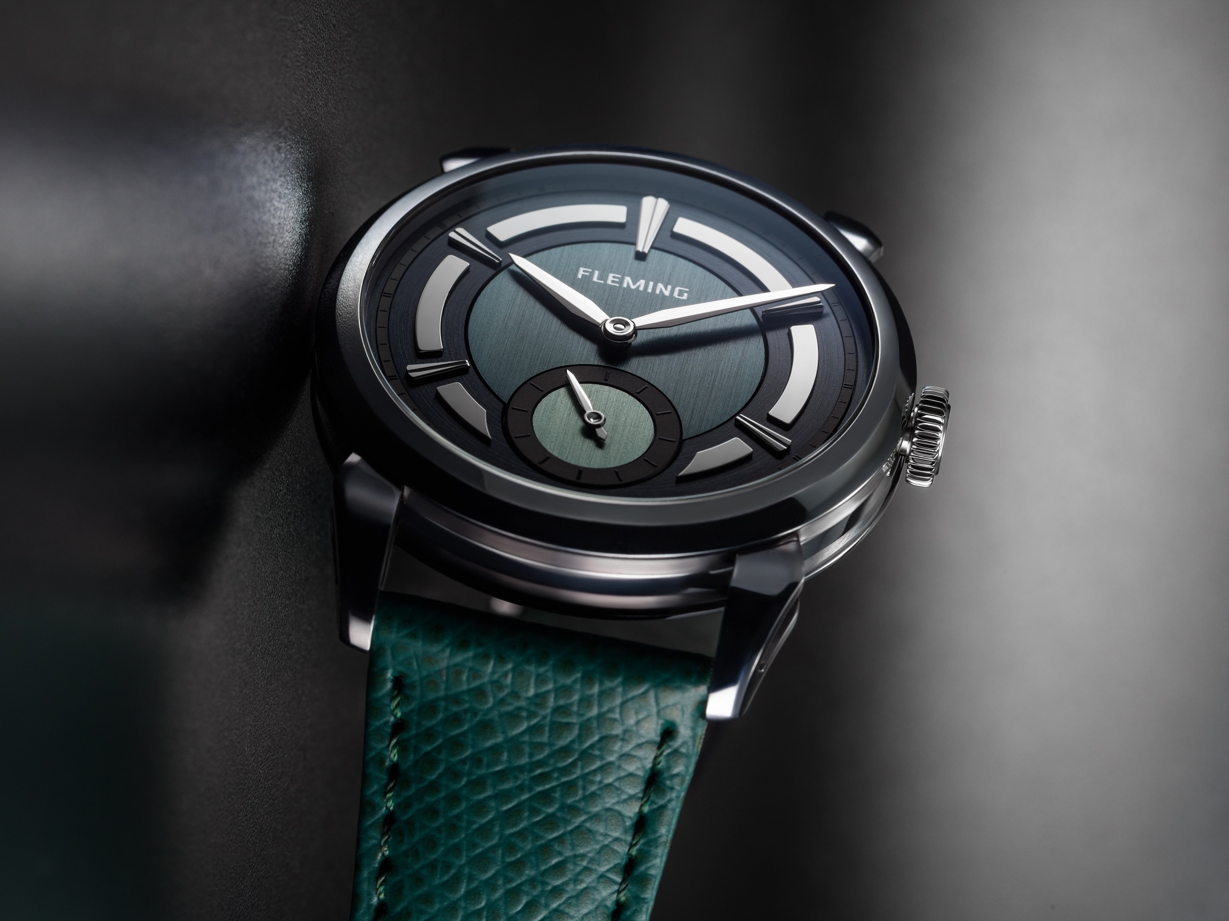 Fleming Pacific dial detail